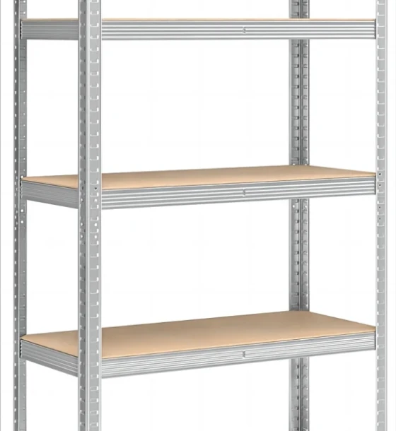 Heinner raft metalic cu 5 polite 80x40x180 cm
