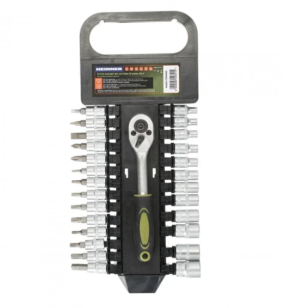 Cheie Heinner set 27 piese 1 inch cr-v