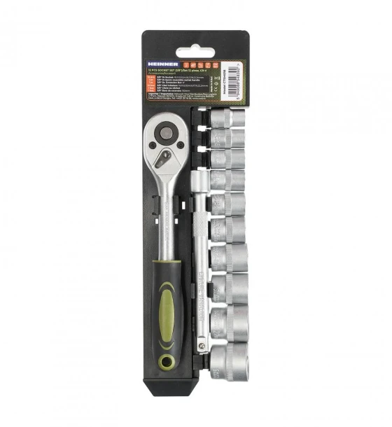 Cheie Heinner set 12 piese 3 inch+ext. cr-v