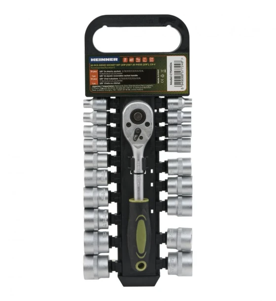 Cheie Heinner set 20 piese 3 inch cr-v
