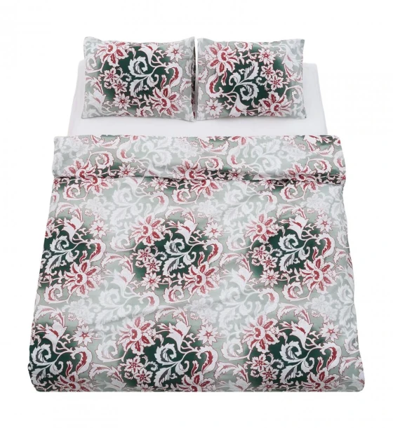 Lenjerie dubla 100% bumbac, 4 piese, Vera