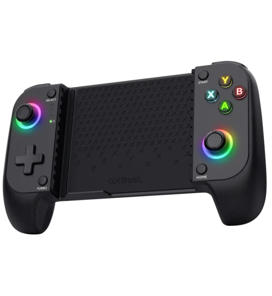 Accesoriu gaming Controller mobil wireless Trust GXT 735 Mylox, capacitate baterie 600 mAh, numar butoane 18, negru