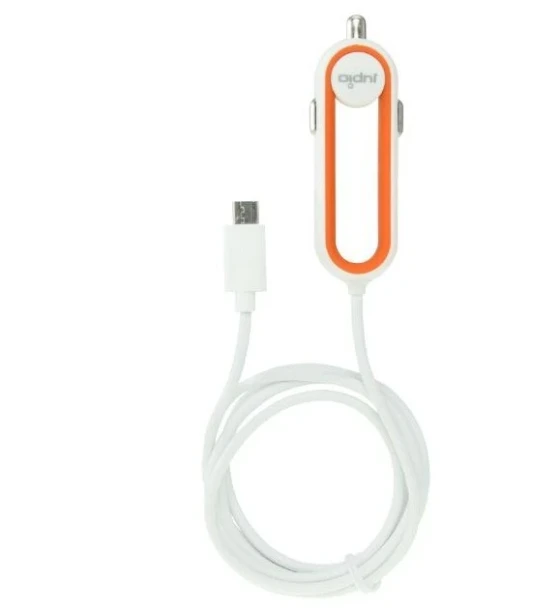 Incarcator Auto microUSB, Jupio, 1m, Alb