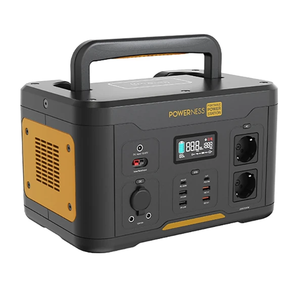 Acumulator extern Power Station Powerness U1000, 1166Wh, 4 USB-A, 2 USB-C, 2 x AC, Negru