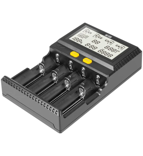 Incarcator profesional Newell Smart C4 Supra pentru baterii NiMH/Li-Ion