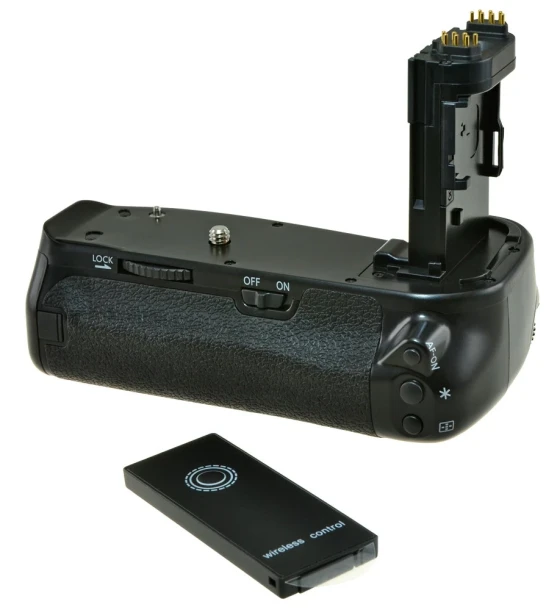 Grip Baterie Jupio pentru Canon EOS 6D Mark II (BG-E12), Negru