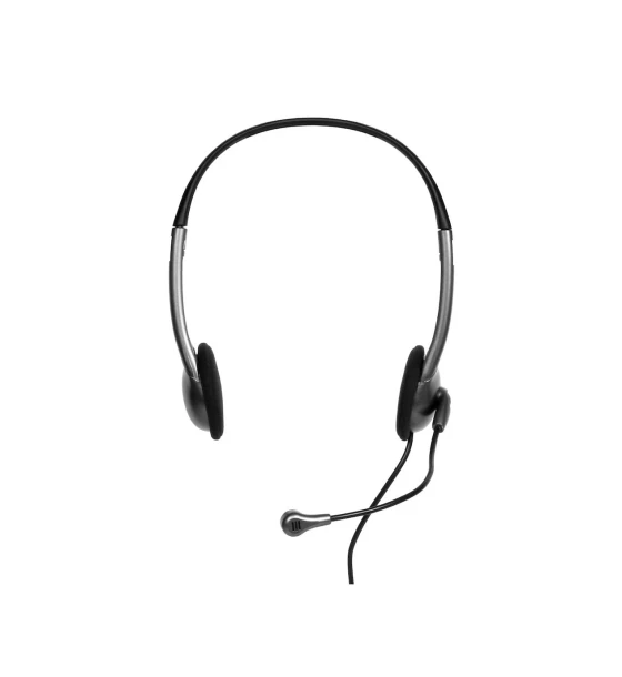 Casti cu Microfon Port Designs pentru PC si dispozitive mobile, Stereo, Control Volum, Difuzoare 27mm, Jack 3.5mm, Negru