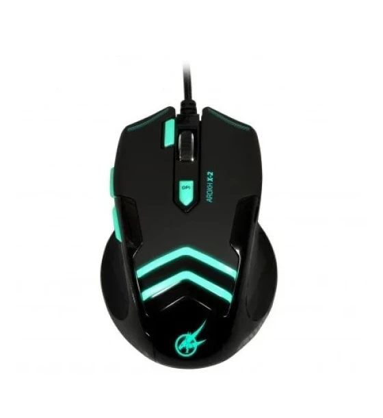 Mouse pentru gaming, Port, 3500 DPI, Negru