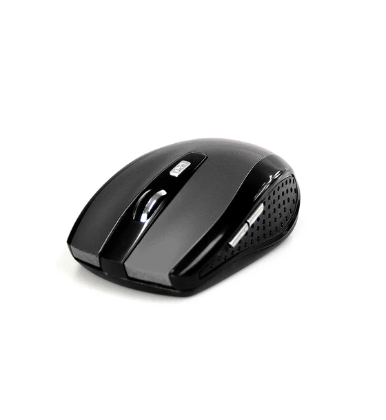 Mouse, Media-Tech, Wireless, 2.4 GHz, 1200 CPI, 5 butoane, Negru/Gri