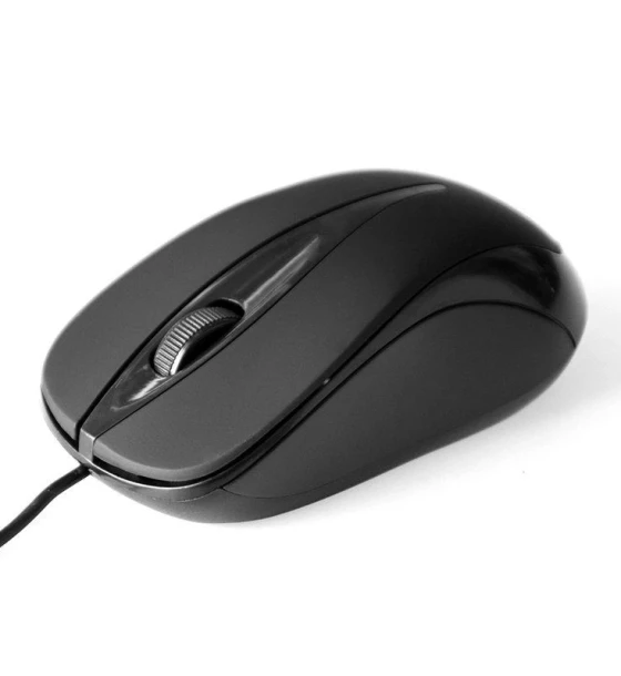 PLANO - mouse optic 800 cpi, 3 butoane + rotita, interfata USB
