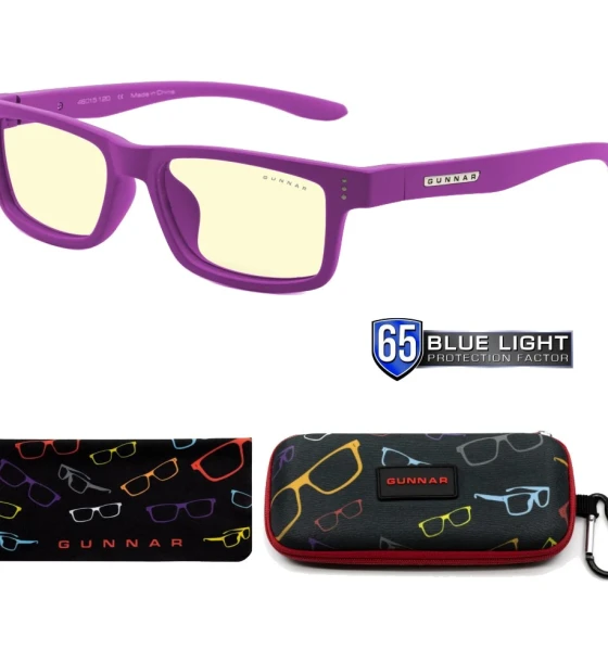 Ochelari Protectie Calculator Gunnar CRUZ KIDS SMALL MAGENTA 4-8 ani