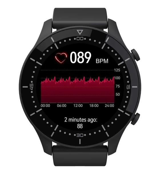 SmartWatch Media-Tech ACTIVEBAND GENUA MT870, Monitorizare Puls, Pedometru, Alarma, Notificare Apeluri si Aplicatii, Functii Sport, Negru