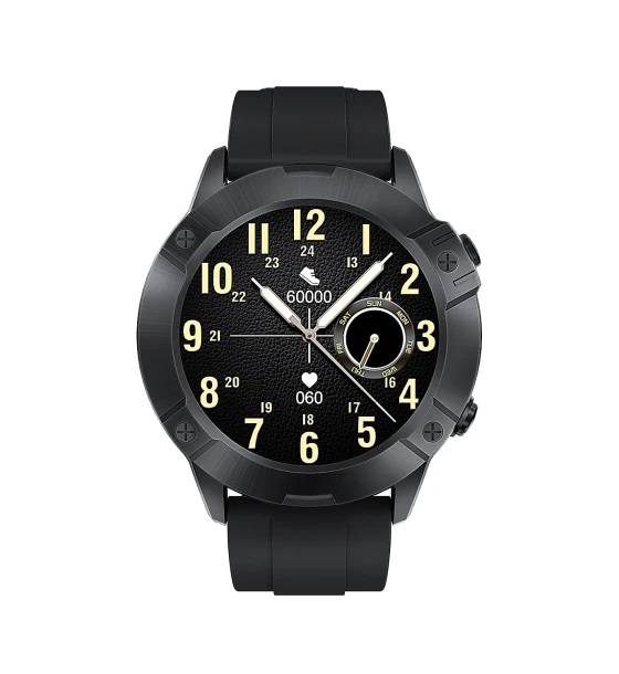 SmartWatch Cubot N1, Waterproof 5ATM, Monitorizare Batai inima si SpO2, Pedometru, Alarma, Notificare Apeluri si Aplicatii,13 Functii Sport, Negru