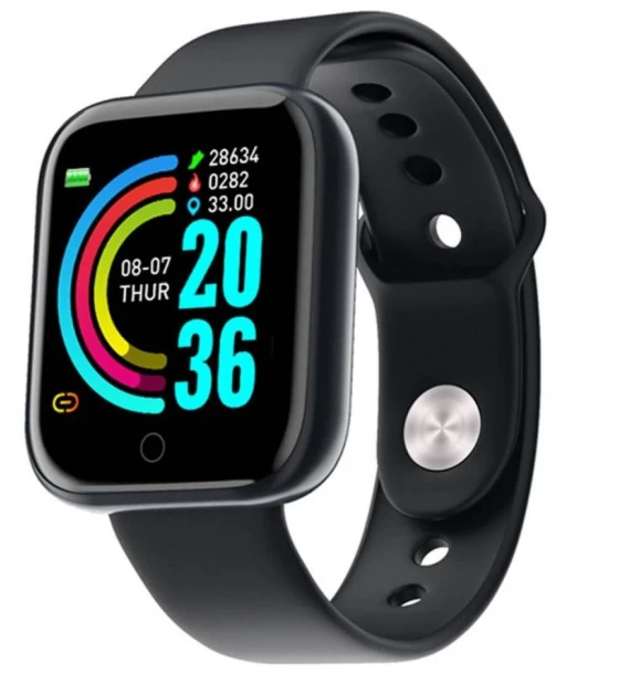SmartWatch Media-Tech ACTIVEBAND PROGRESS MT868, Monitorizare Puls, Pedometru, Alarma, Notificare Apeluri si Aplicatii, Functii Sport, Negru