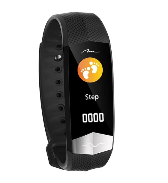 Bratara Inteligenta Media-Tech Active Band EKG MT862,Ecran Tactil TFT, BT 4.0, rezistenta la apa, monitorizare EKG, Android, iOS, intrari apeluri, negru