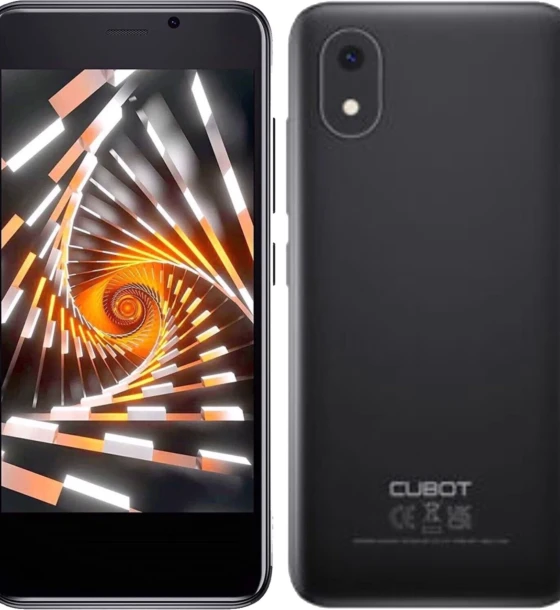 Telefon Mobil Cubot J20, Dual SIM, 4 inch, 16GB, 2GB RAM, Android 12, Negru