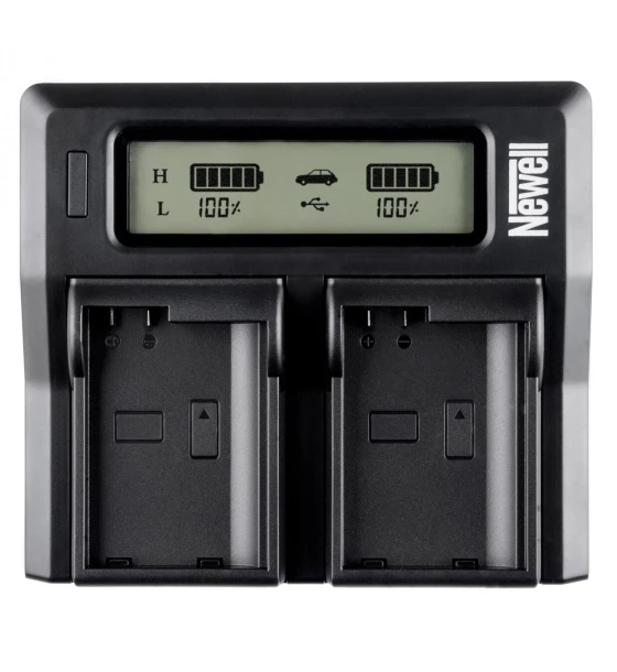 Incarcator Newell DC-LCD cu doua canale pentru baterii EN-EL15