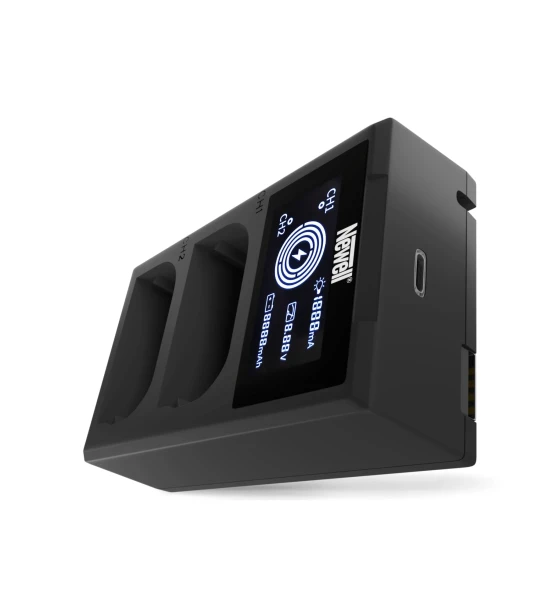 Incarcator Newell FDL-USB-C cu doua canale pentru LP-E6