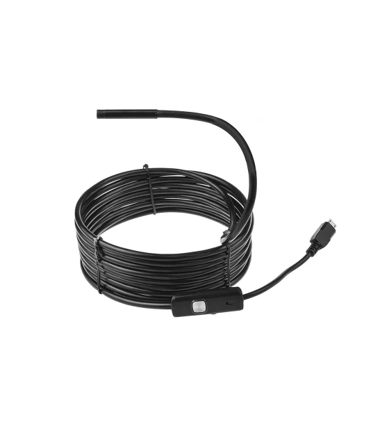Camera inspectie - endoscop Media-Tech MT4095, 5 m, 6 led-uri, pentru Android sau PC