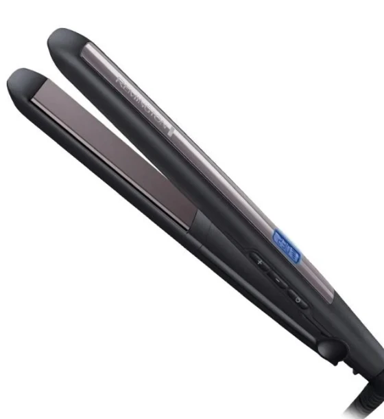 Placa de indreptat parul Remington PRO-Ceramic Ultra S5505, 230 grade, Mov/Negru