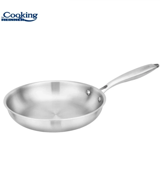 Tigaie inox 3 straturi 24X4 cm, ATOMIC3, cooking by heinner