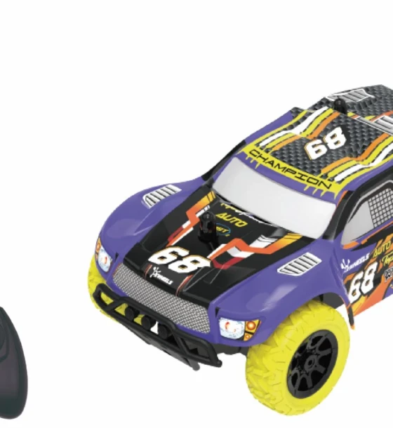 Masinuta cu telecomanda NITRO racer, scara 1, 19CM, albastru