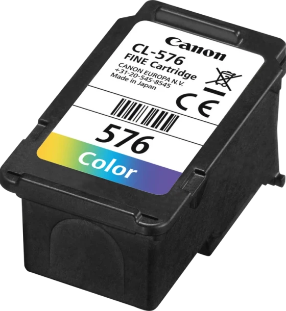 CANON CL-576 COLOUR INKJET CARTRIDGE, Capacitate 100 pagini, 6.2ml, Culori Cyan, Magenta, Yellow, Compatibil cu PIXMA TS3550i, PIXMA TS3551i, PIXMA TR4750i, PIXMA TR4751i