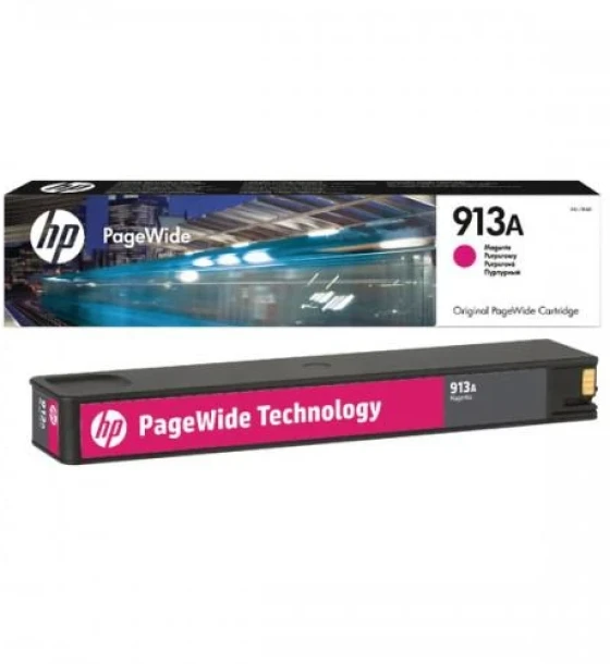 Cartus cerneala HP Magenta PageWide Nr.913A F6T78AE Original HP PageWidePro 452DW