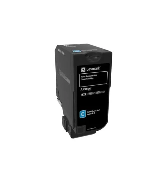Toner Lexmark 74C0S20, cyan, 7K, compatibil cu CS720de, CS720dte