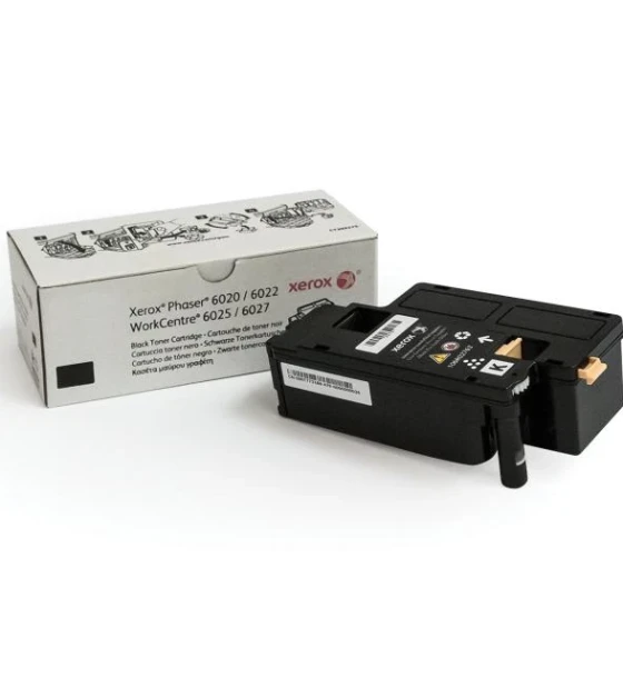 Toner Xerox 106R02763, black, 2, 000 pag, Phaser 6020 / Phaser6022/ WorkCentre 6025 / WorkCentre 6027