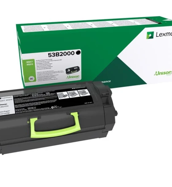 Toner Lexmark 53B2000, black, 11 k, Compatibilitate MS817, MS818