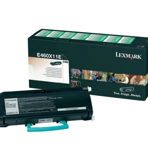 Toner Lexmark E460X11E, black, 15 k, E460dn, E460dw