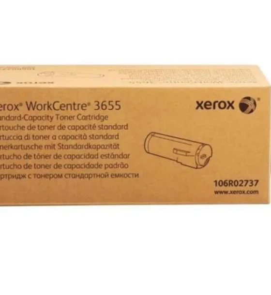 Toner Xerox 106R02737, black, 6.1 k, WorkCentre 3655