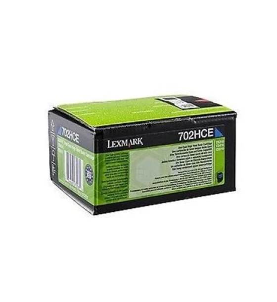 Toner Lexmark 70C2HCE cyan, 3k, compatibil cu CS310dn / CS310n /CS410dn / CS410dtn / CS410n / CS510de / CS510dte