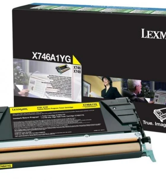 Toner Lexmark X746A1YG, yellow, 7 k, X746de, X748de, X748deStatoil, X748de with total 5 years warranty, X748dte