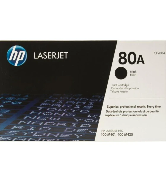 Toner HP CF280A, black, 2.7 k, Laserjet Pro 400 M401A
