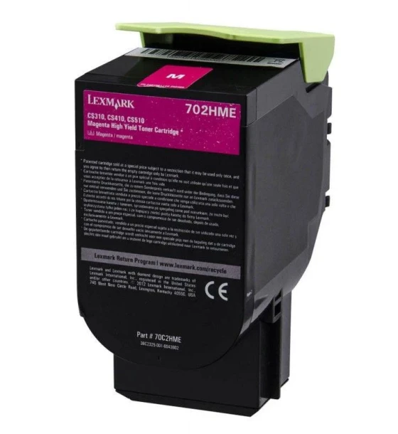 Toner Lexmark 70C2HME magenta, 3k, compatibil cu CS310dn / CS310n/ CS410dn / CS410dtn / CS410n / CS510de / CS510dte
