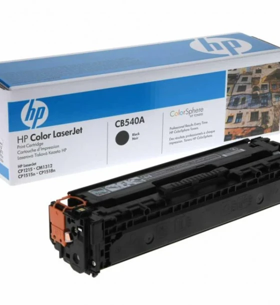 Toner HP CB540A, black, 2.2 k, Color LaserJet CM1312, ColorLaserJet CM1312NFI, Color LaserJet CP1215, Color LaserJet CP1515N, ColorLaserJet CP1518