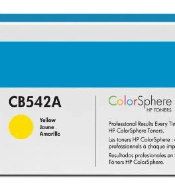 Toner HP CB542A, yellow, 1.4 k, Color LaserJet CM1312, ColorLaserJet CM1312NFI, Color LaserJet CP1215, Color LaserJet CP1515N, ColorLaserJet CP1518