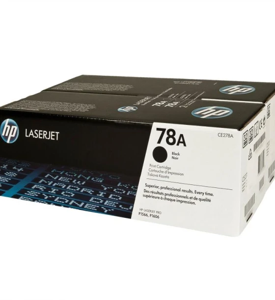 Toner HP CE278AD, black, pachet dublu CE278A, LaserJet Pro P1566, LaserJet Pro P1606DN, Laserjet M1536DNF