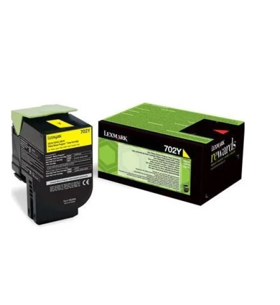 Toner Lexmark 70C20YE, yellow, 1 k, CS510DE, CS410DN, CS310DN, CS310N, CS410N, CS410DTN, CS510DTE