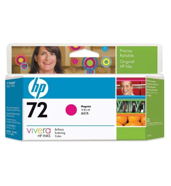 Cartus cerneala HP C9372A, magenta, 130 ml, Designjet T1100 A0, DesignjetT1100 A1, Designjet T1120 A0, Designjet T1120 A1, Designjet T1120HD MFP, Designjet T1120PS A0, Designjet T1120PS A1