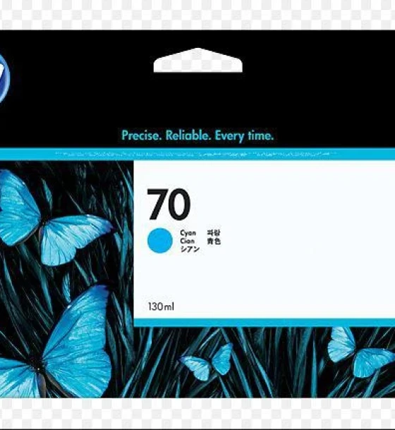 Cartus cerneala HP 70 DESIGNJET cyan C9452A, 130 ml, HP DesignJet SD Pro, HP DesignJet Z2100, HP DesignJet Z5200, HP DesignJet Z5400, HP DesignjetZ2100, NR.70