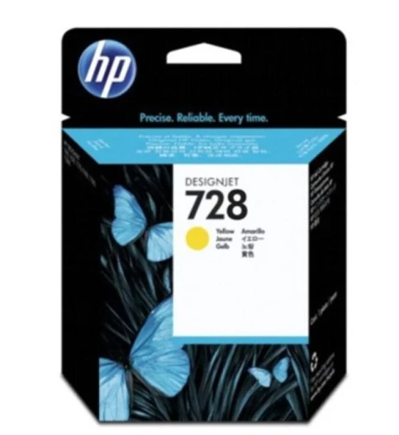 Cartus cerneala HP F9J65A, 130 ml, yellow DesignJet Ink Cartridge