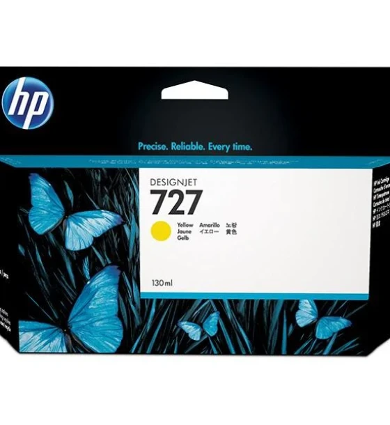 Cartus cerneala HP B3P21A, Yellow, 130 ml, NR.703 CD887AE, HP Designjet T1500 A1, Designjet T1500PS A1, Designjet T1530 36 inch, Designjet T1530 A0, Designjet T1530 A0 PS