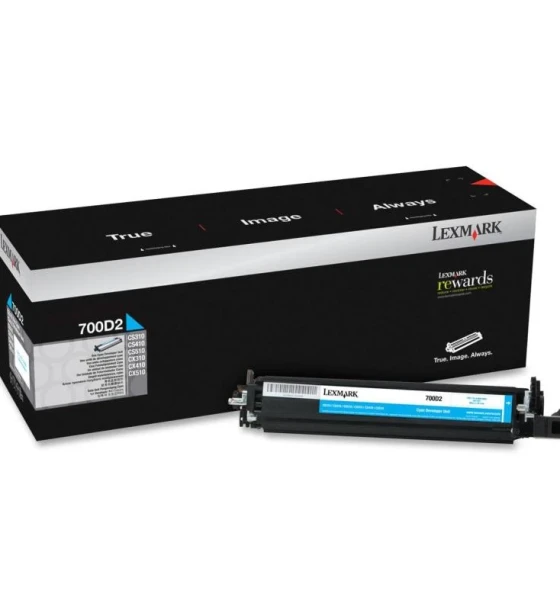 Drum Lexmark 70C0D20, cyan, 40 k, C2132, CS310dn, CS310n, CS410dn, CS410dtn, CS410n, CS510de, CS510dte, CX310dn, CX310n, CX410de, CX410de with 3 year Onsite Service, CX410dte, CX410e