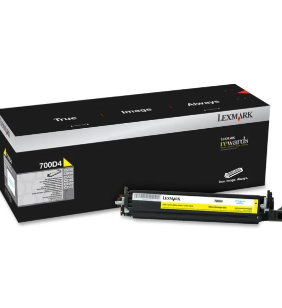 Drum Lexmark 70C0D40, yellow, 40 k, C2132, CS310dn, CS310n, CS410dn, CS410dtn, CS410n, CS510de, CS510dte, CX310dn, CX310n, CX410de, CX410de with 3 year Onsite Service, CX410dte, CX410e
