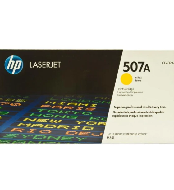 Toner HP CE402A, yellow, 6 k, Color LaserJet Pro 500 MFP M570DN, Color LaserJet Pro 500 MFP M570DW, LaserJet Enterprise 500 M551DN, LaserJet Enterprise 500 M551N