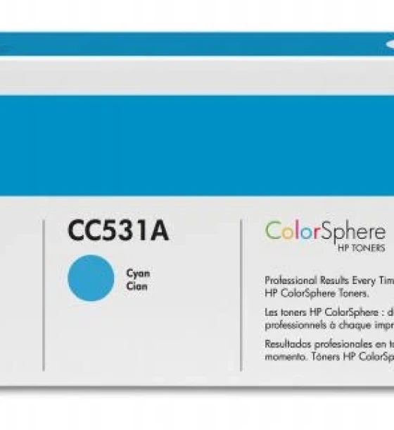 Toner HP CC531A, cyan, 2.8 k, Color LaserJet CM2320FXIMFP, ColorLaserJet CM2320NFMFP, Color LaserJet CP2025, Color LaserJet CP2025DN, Color LaserJet CP2025N