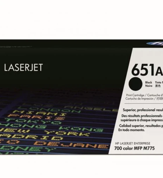Toner HP CE340A black NR.651 13, 5K ORIGINAL, HP LaserJet Enterprise700 MFP M775DN, LaserJet Enterprise 700 MFP M775F, LaserJet Enterprise700 MFP M775Z, LaserJet Enterprise 700 MFP M775Z+